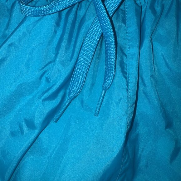 Nike NBA Pants Mens L Blue Nylon Elastic Waist Striped Basketball Joggers - Picture 6 of 8